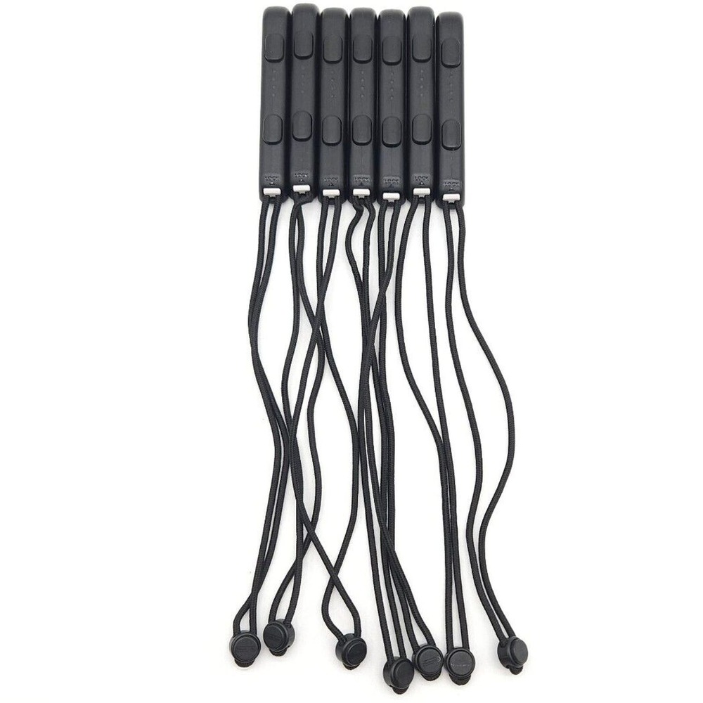 Lot of 7 Genuine OEM Nintendo Switch Joy- Con Wrist Straps‎ Black Part HAC-014